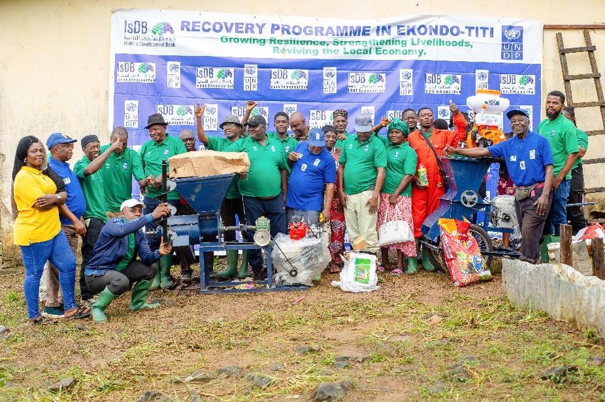 UNDP Farm Rehabilitation Programme in Ekondo Titi Municipality